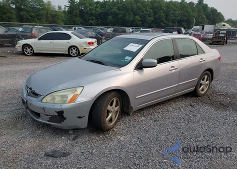 2004 Honda Accord Ex from USA, damaged, VIN 1HGCM56774A020301